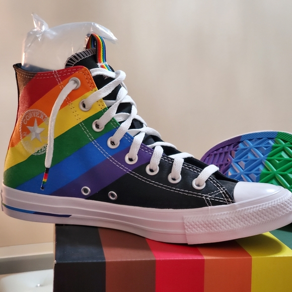 New Converse Pride Limited Edition High-tops - Picture 1 of 13